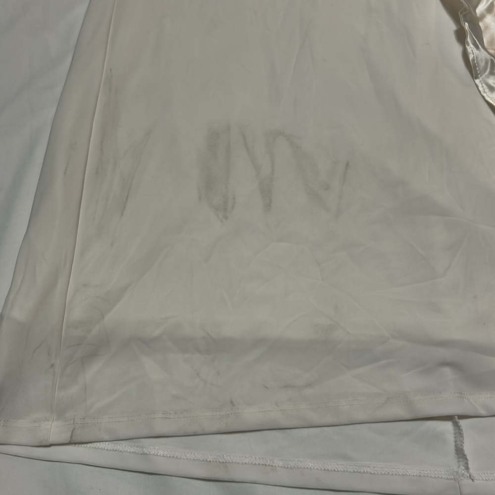 Lauren Ralph Lauren Evening Gown size 10 Cream/Off-White NWT - Picture 5 of 9